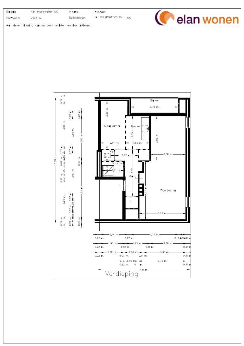 Van Zeggelenplein 130 - Afbeelding 1